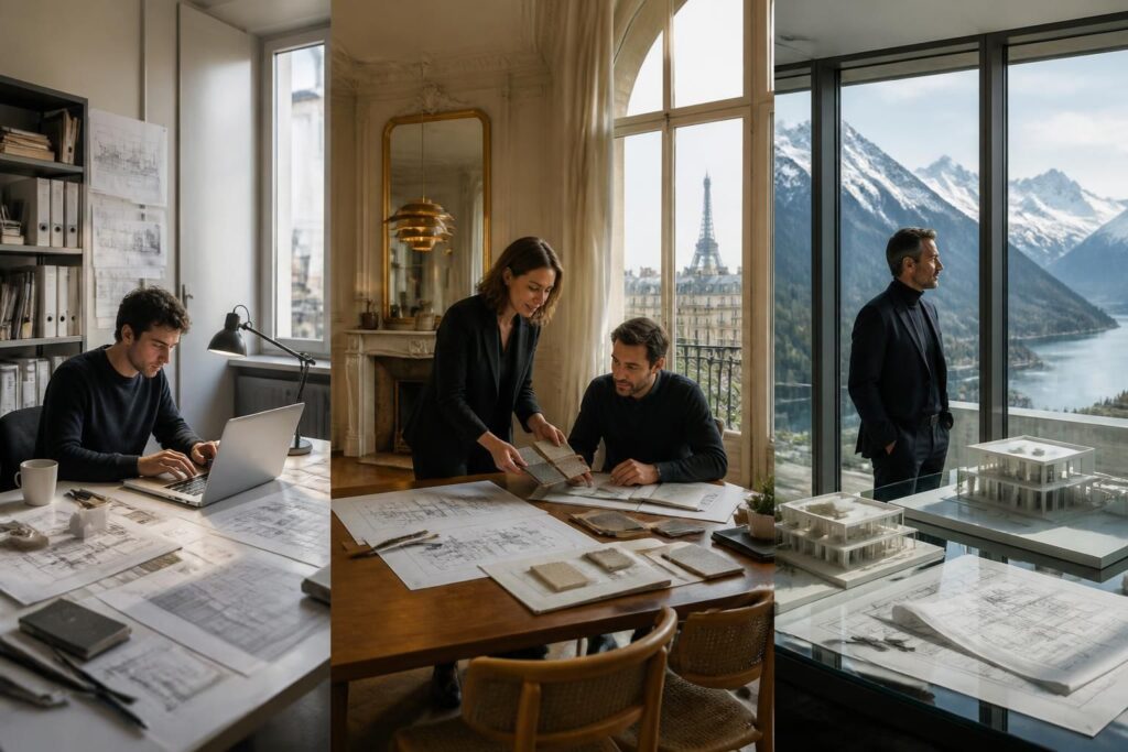 Salaire architecte : débutant, d’intérieur ou de luxe à Paris et en Suisse